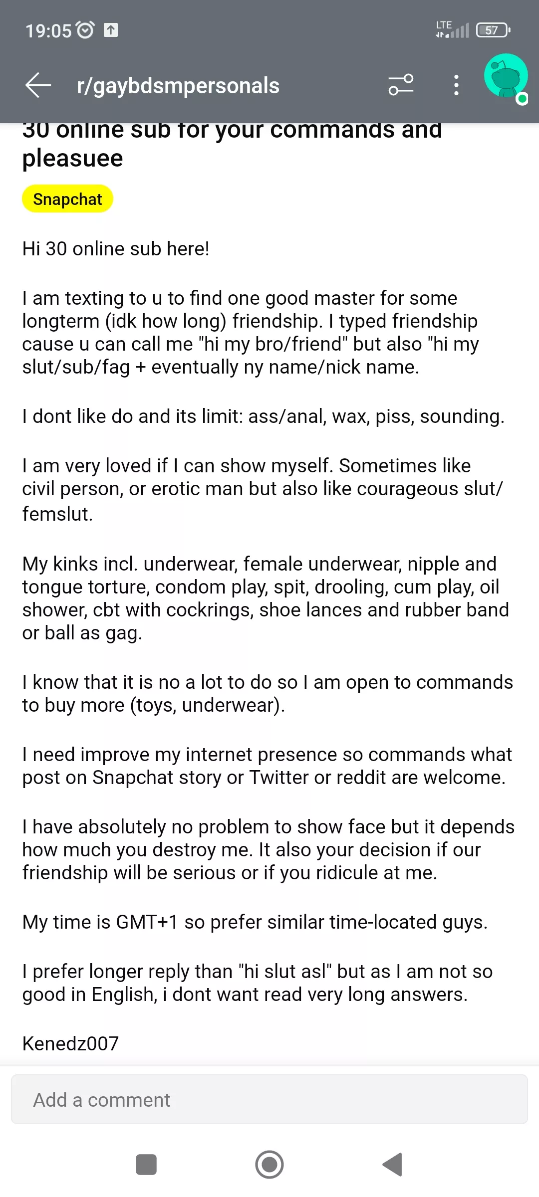 30 online sub for Masters!