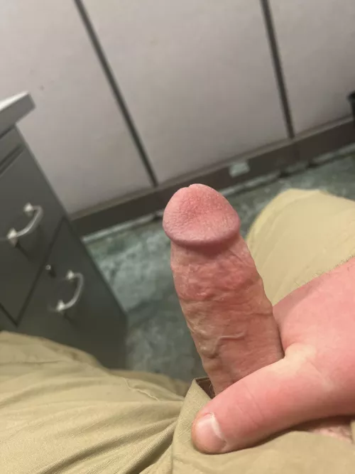 (34) Love taking my cock out at work