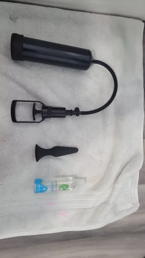 About to have a naughty time!