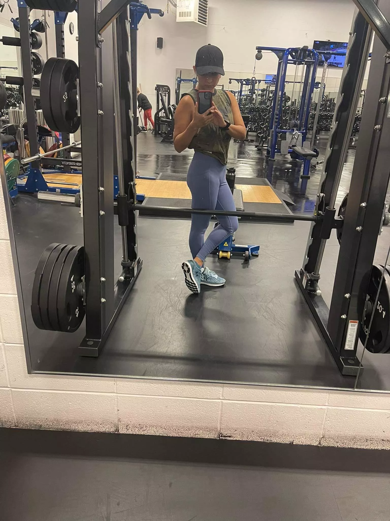 Always great training early in an empty gym!