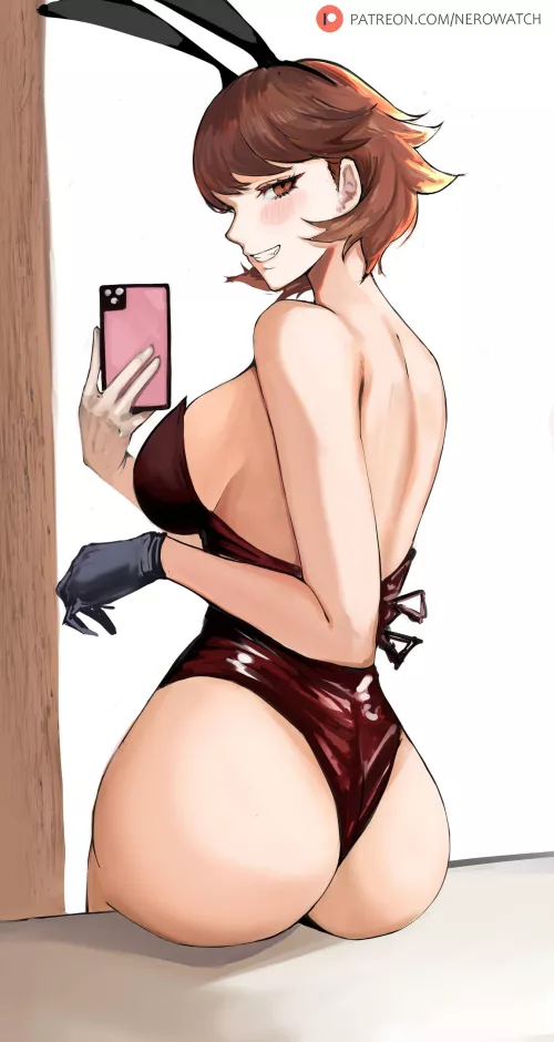 Bunny butt Yukari (Nero Watch) [Persona 3]
