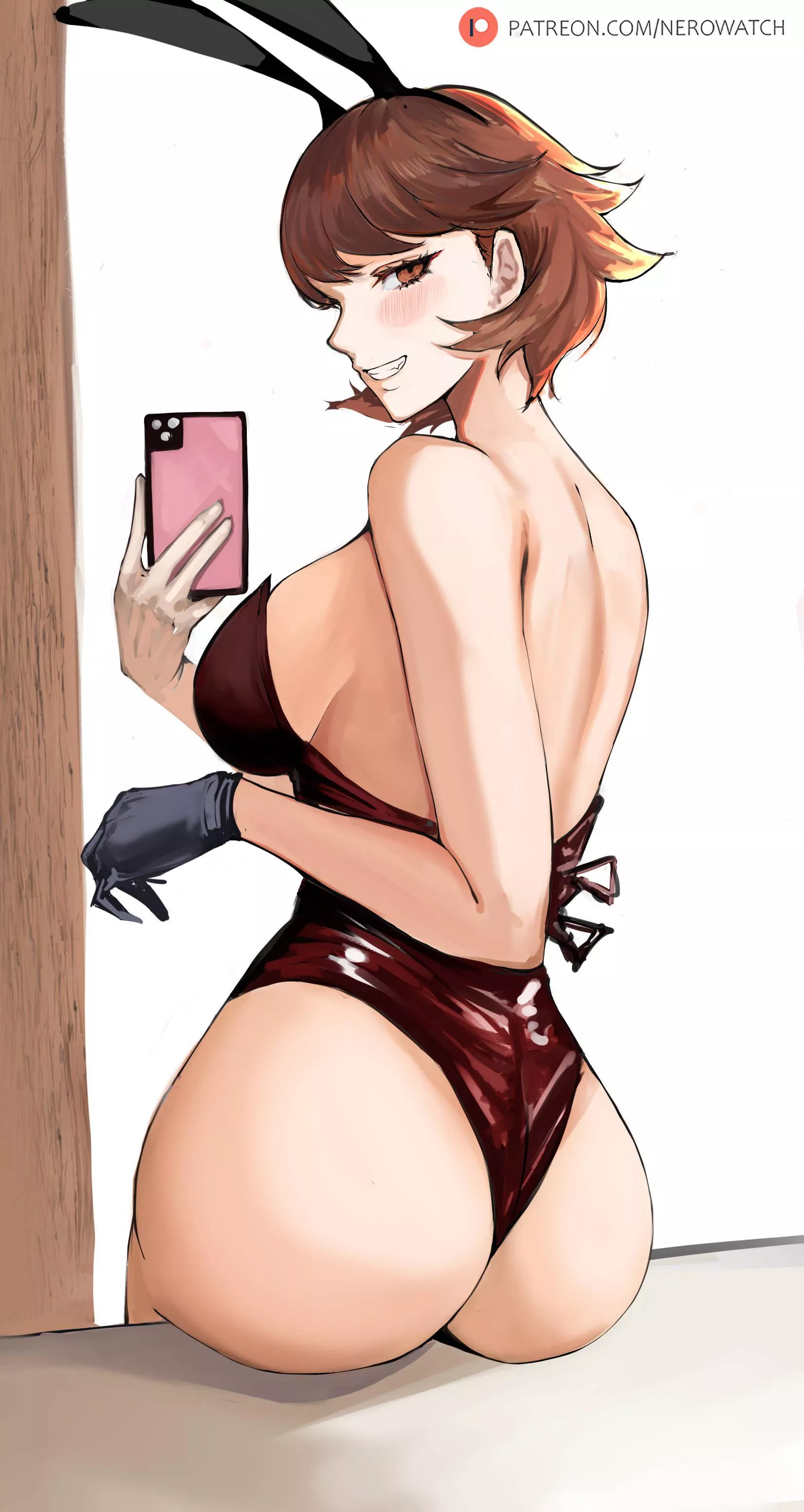 Bunny butt Yukari (Nero Watch) [Persona 3]