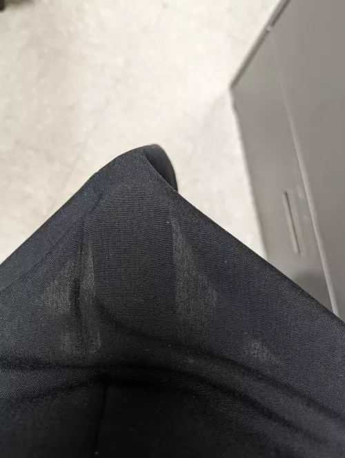 Can you see through my apron?