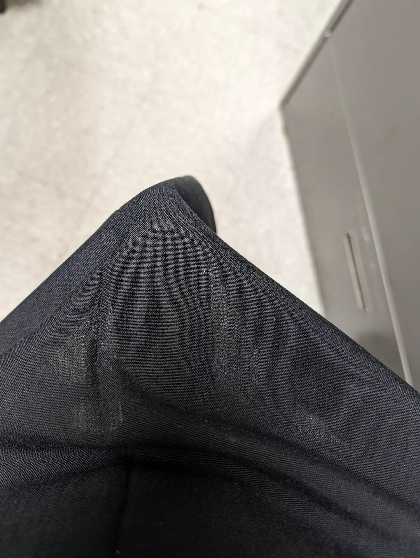 Can you see through my apron?