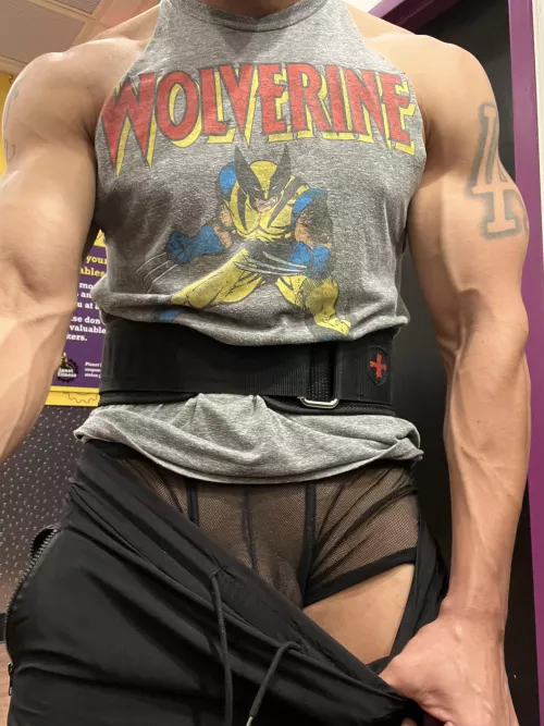 Catch me in your locker room with these sheer underwear