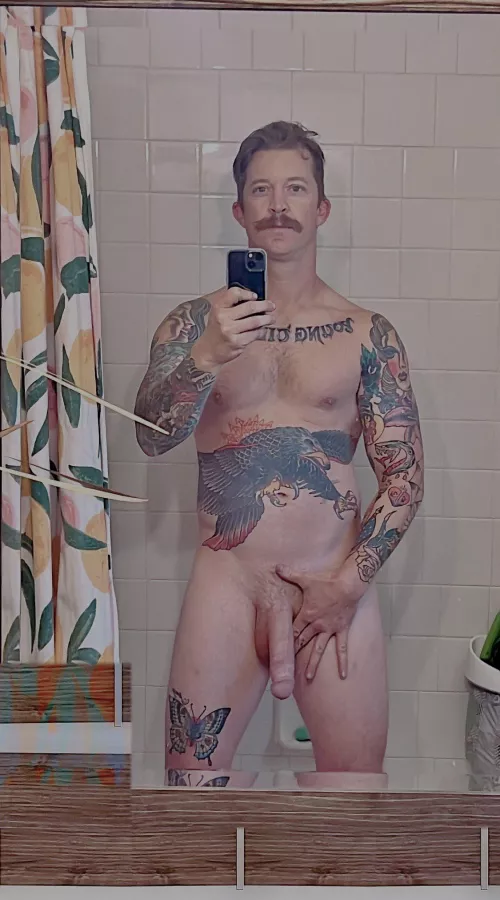 Check out my new mustache.