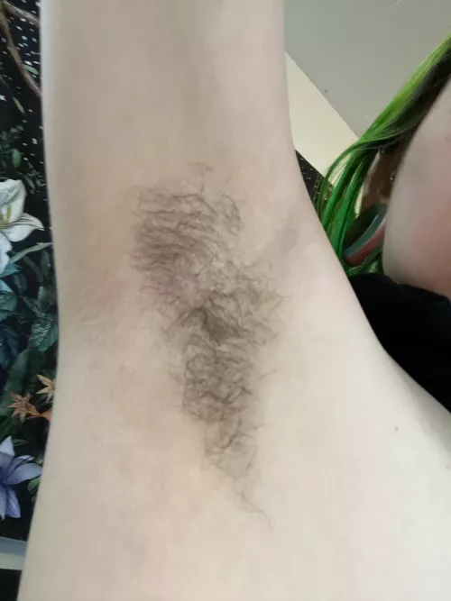 Close up! Take a deep breath in. Smell the B.O?