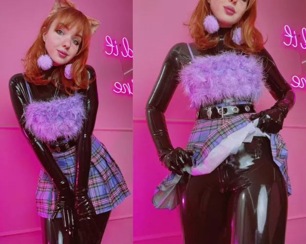 clothes over latex: yay or nay? 👀