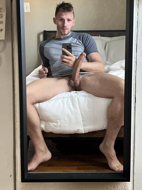 Come ride my fat cock bro