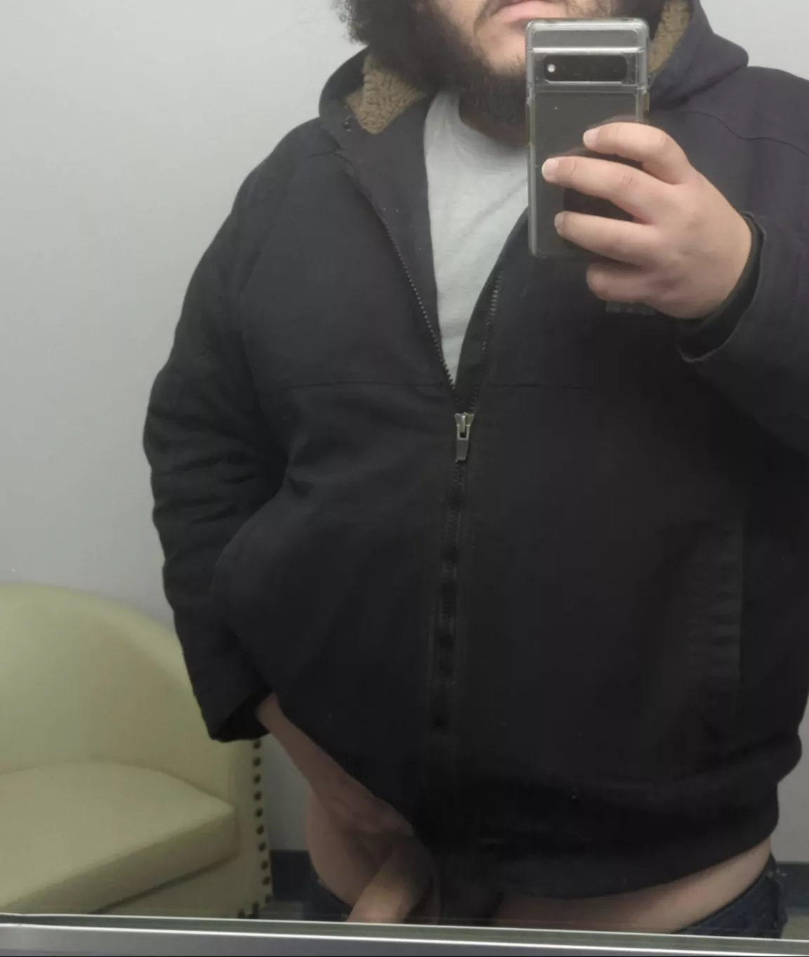 Constantly horny at work