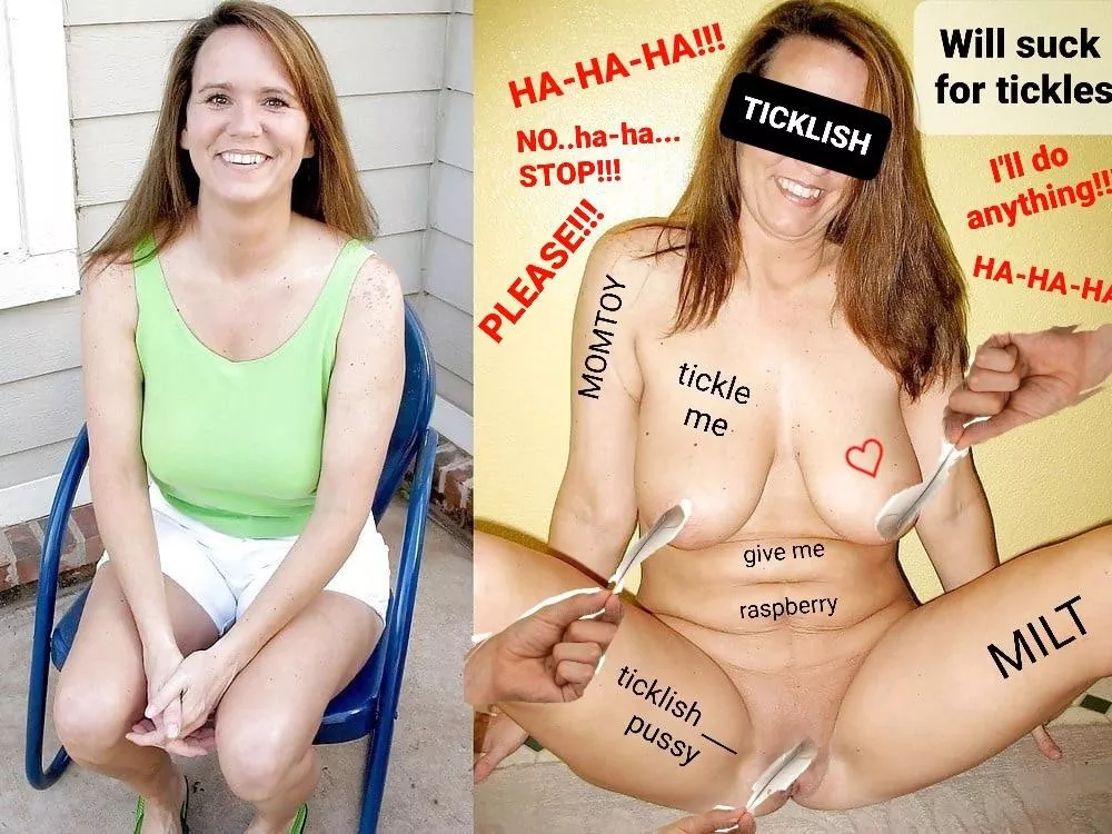 Daily reminder that ticklish moms are toys😈