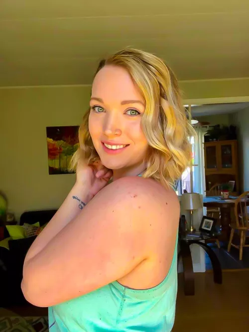 feel like I'm glowing today 🥰