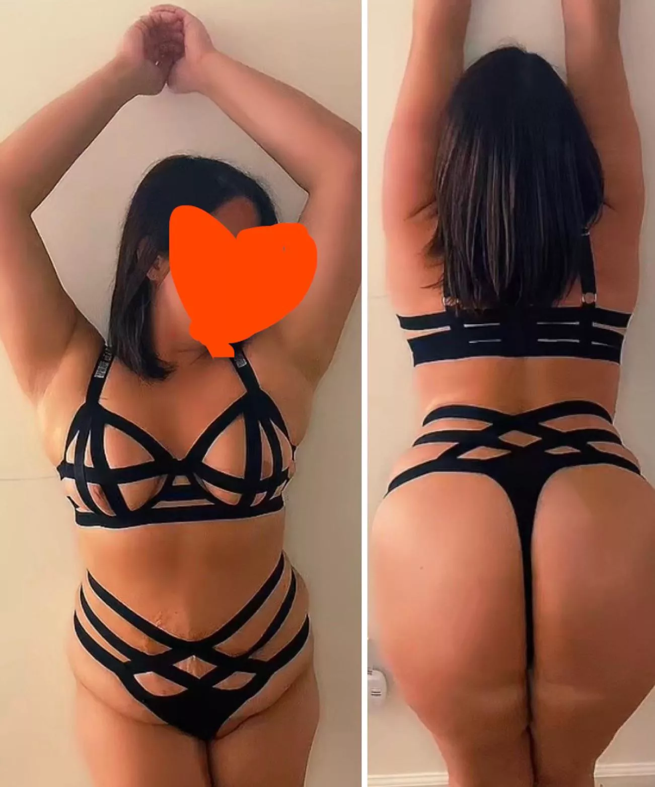 Front and back view (38F milf of 3)