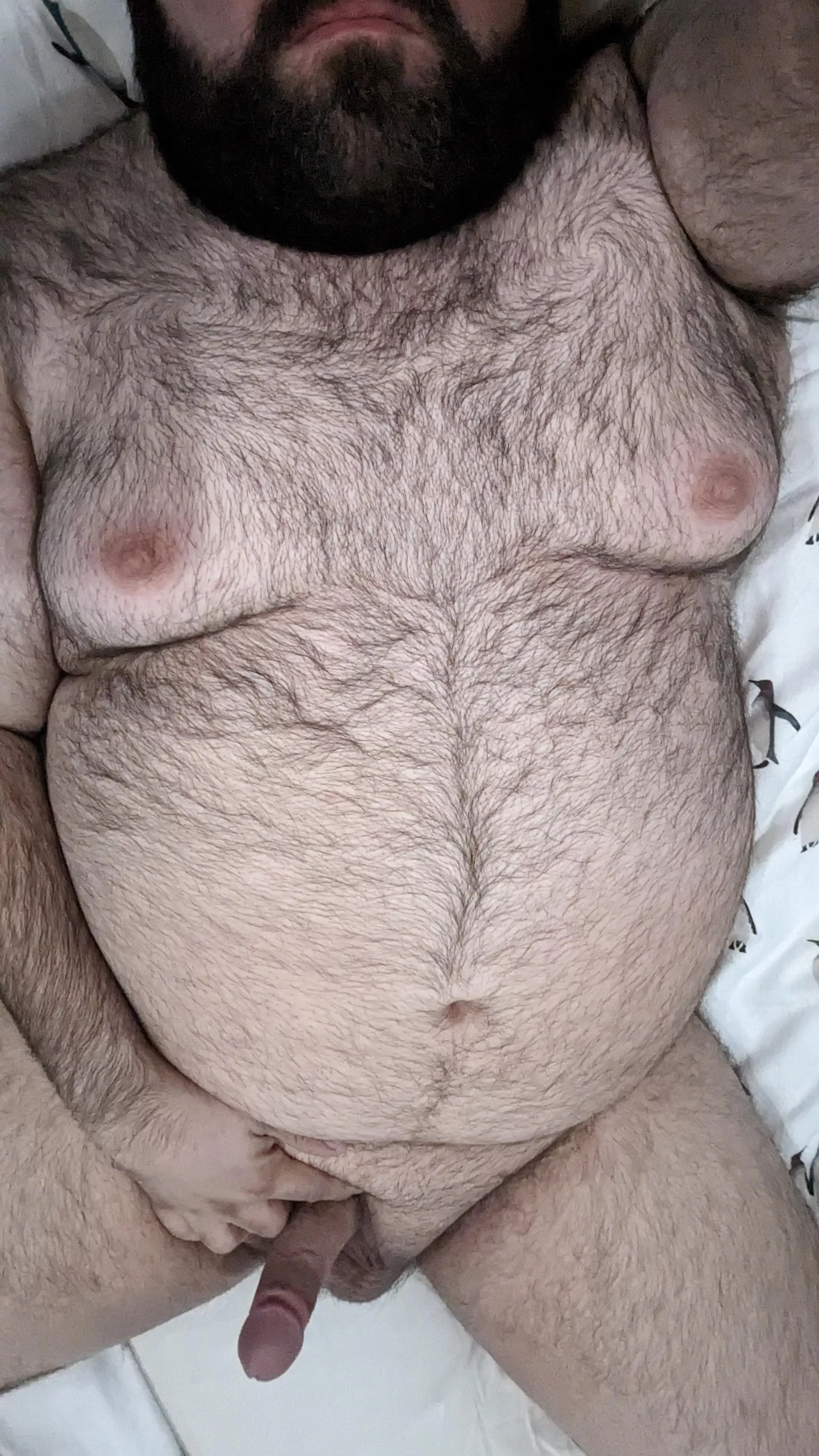 Getting comfortable in bed