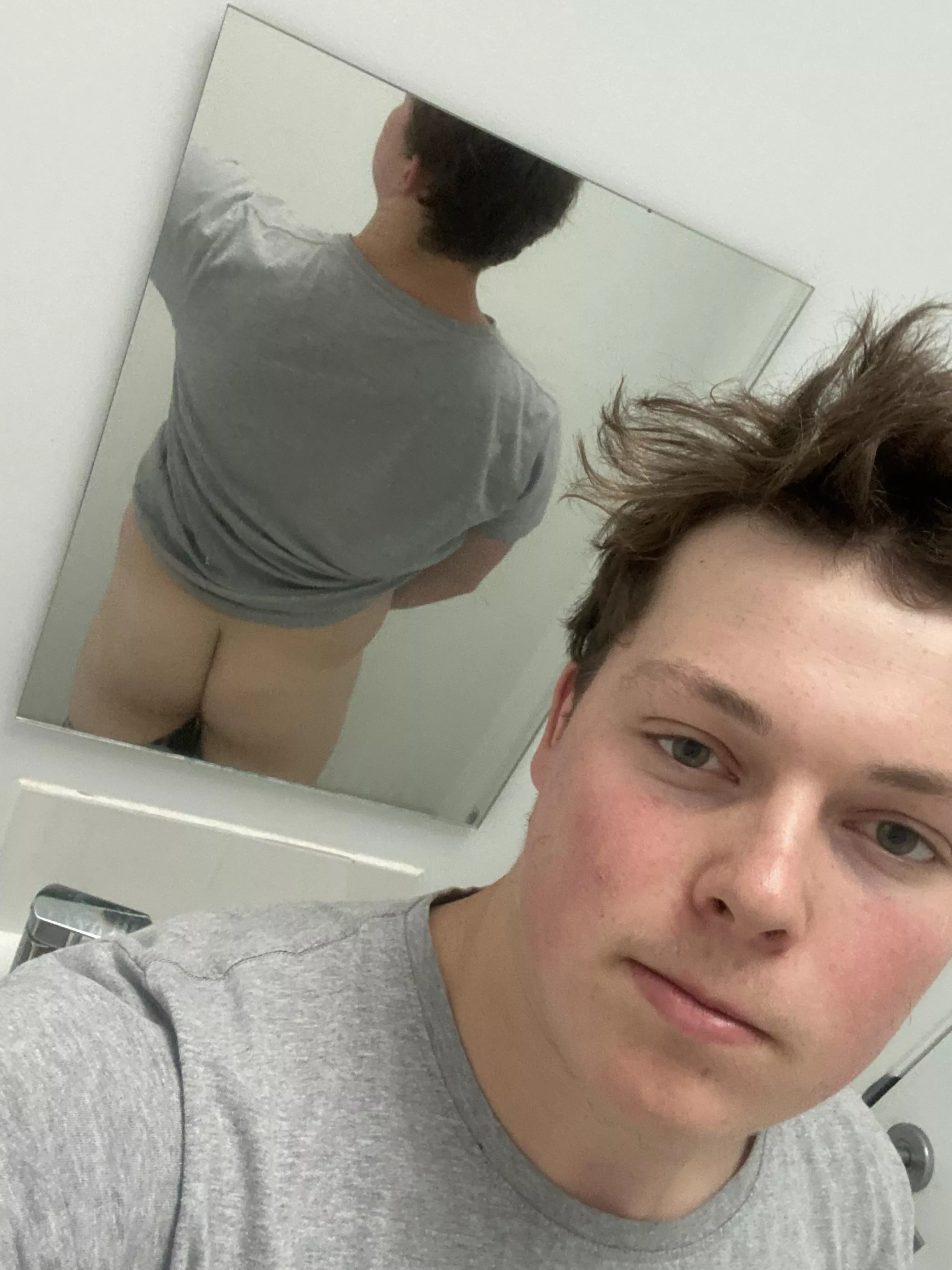 I smell super like smoke now from lighting the oven