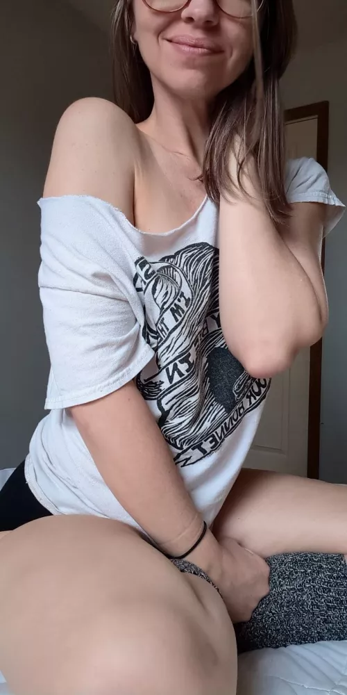 It's definitely a stay in bed type Sunday. The question is, what to do while I'm here [F]