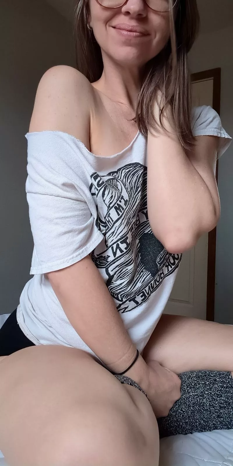 It's definitely a stay in bed type Sunday. The question is, what to do while I'm here [F]