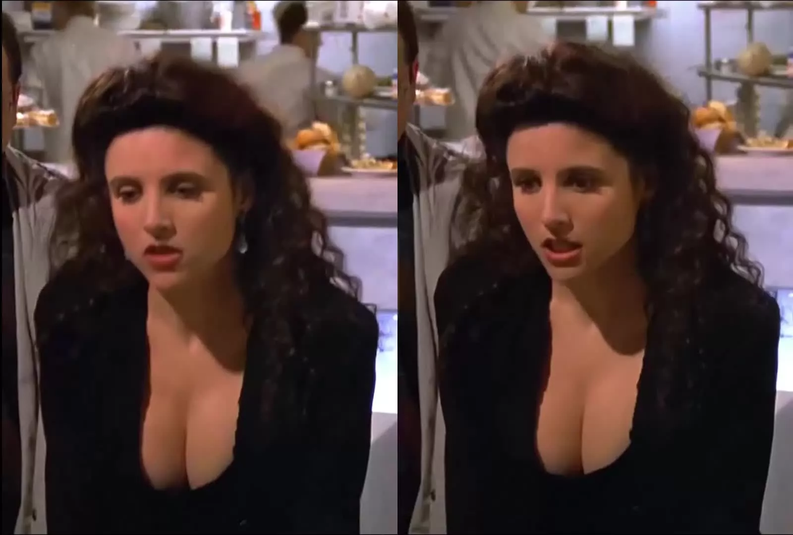 Julia Louis-Dreyfus Massive Cleavage Seinfeld (1990s)