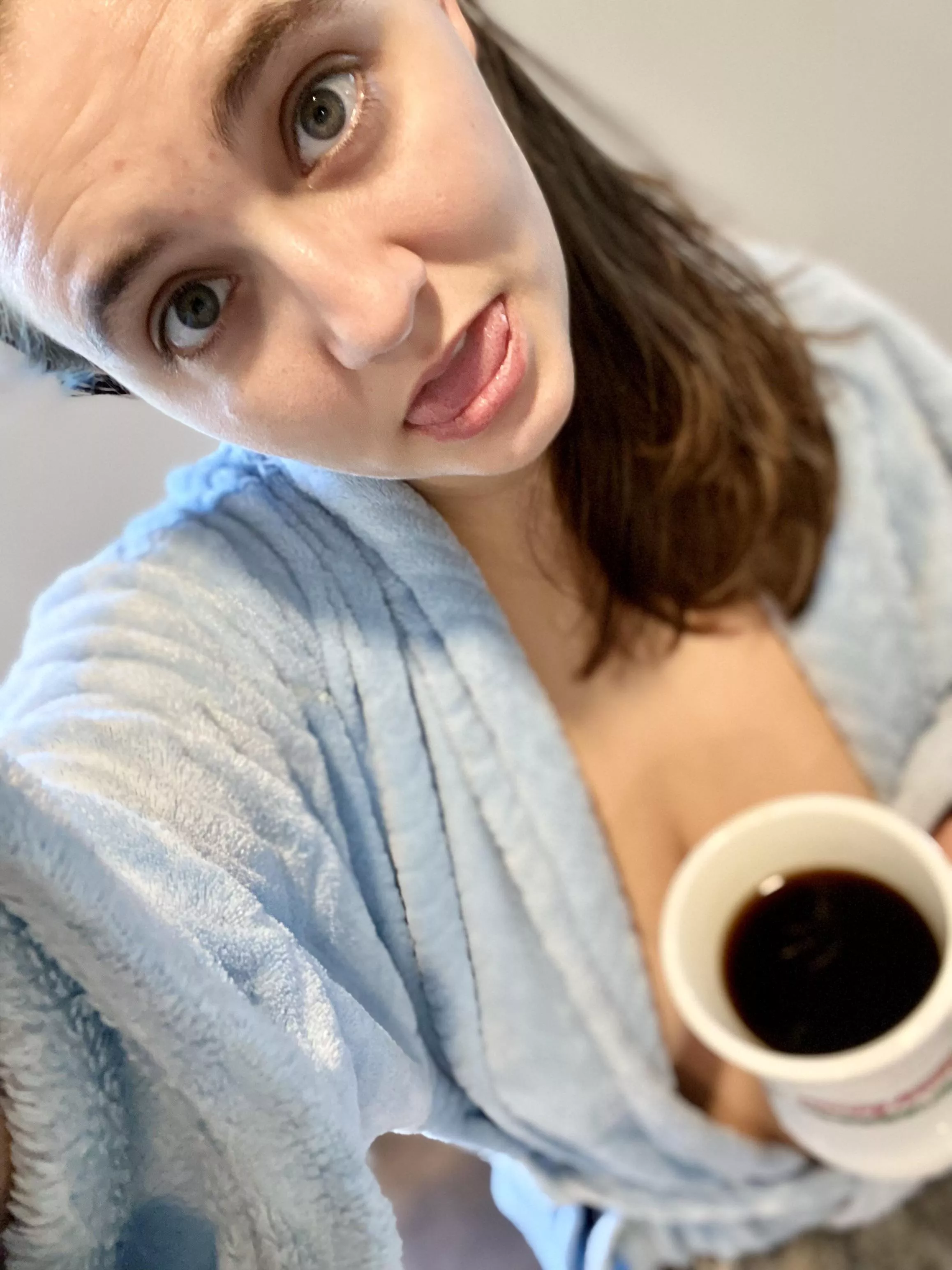 Just an all natural mylf who takes it black with sugar