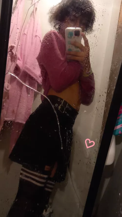 just bought a new skirt, how does it look like? 🥺