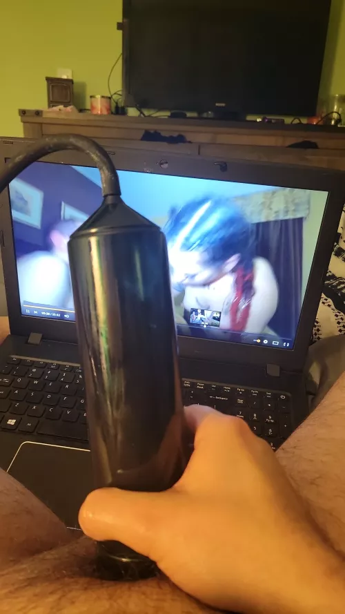 Just chilling and pumping