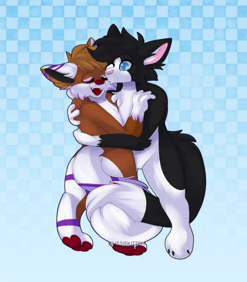 Love is in the air 💕| [Art by me @aussie_kitten | art for TheTrojanpear]