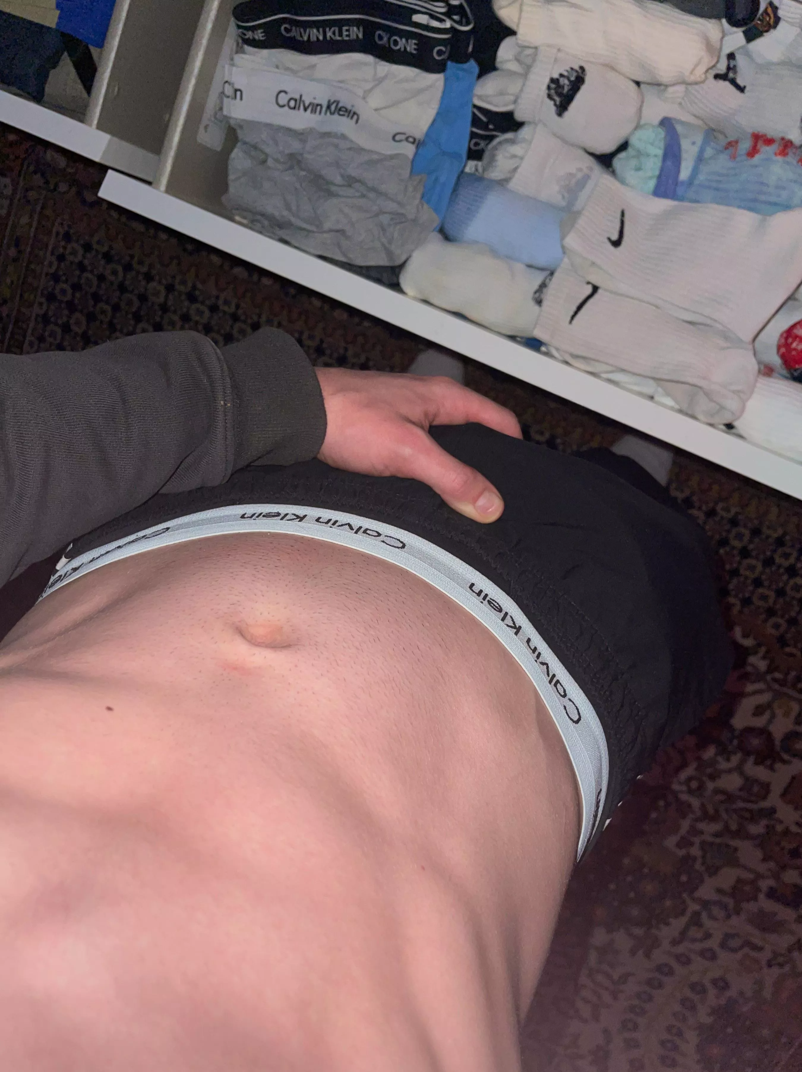 Maybe if I get some likes I will post it without my pants ;) [19 years old, 19cm, very thick]