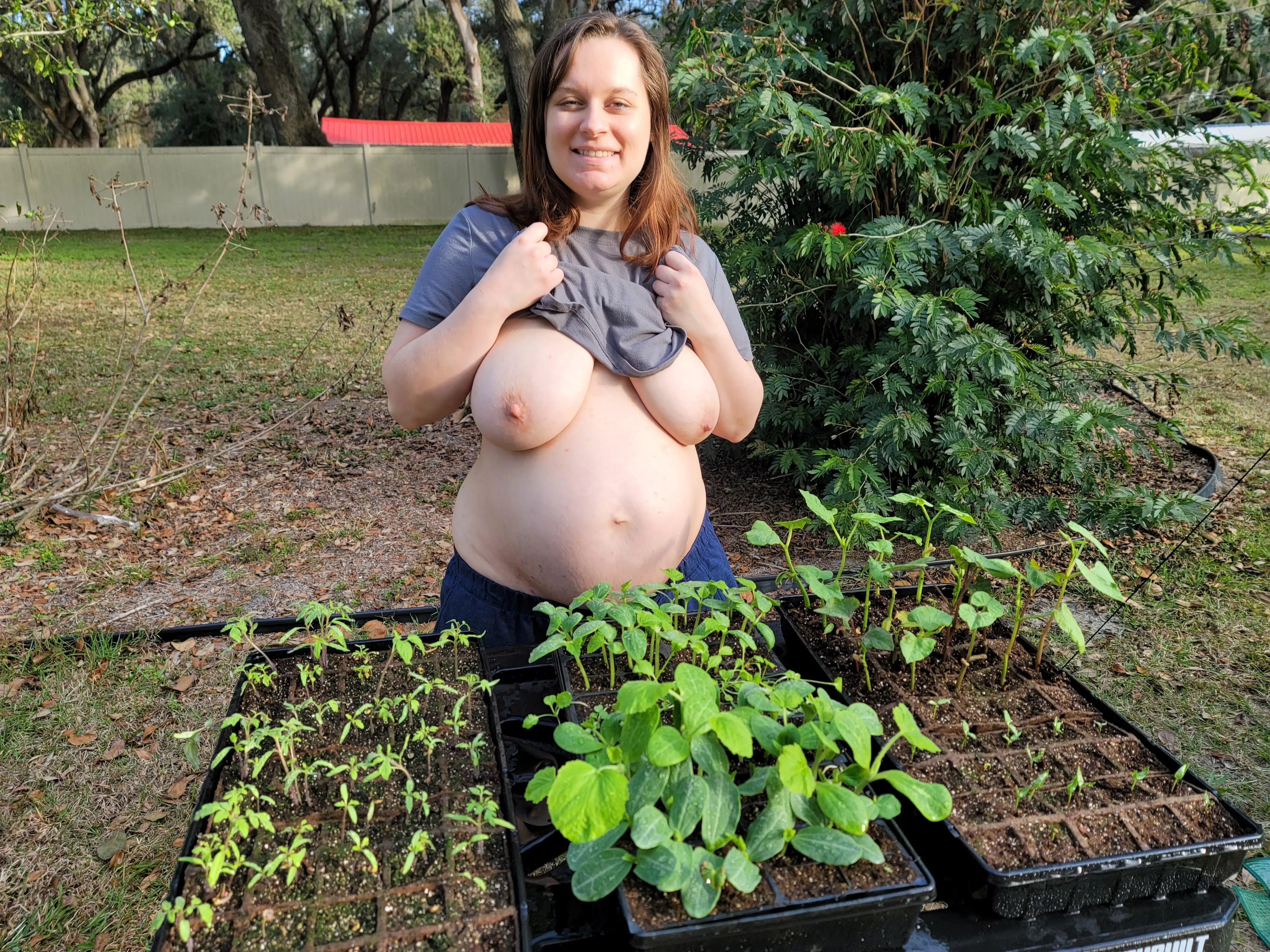 My neighbors love my garden.