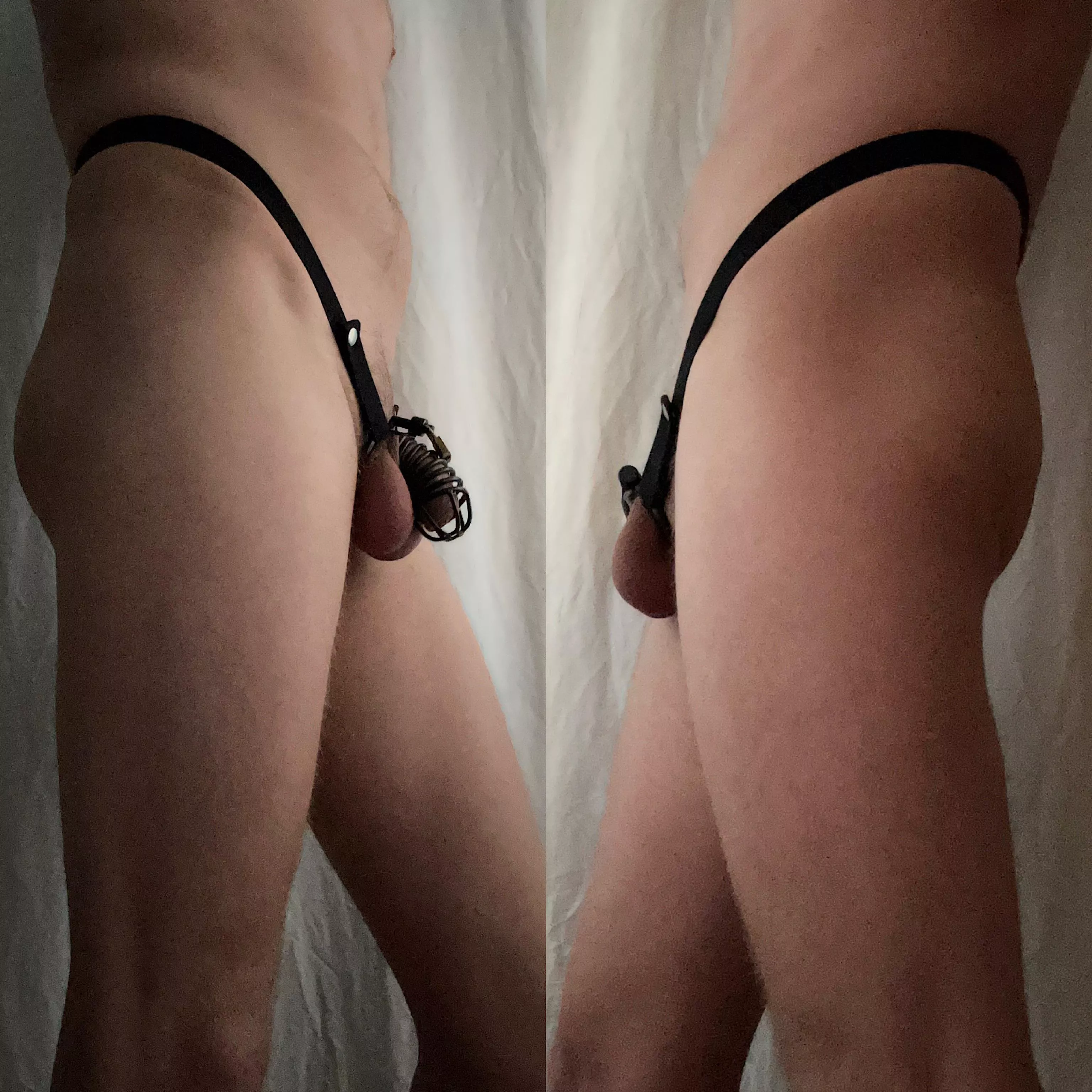 My old chastity was too big, time to downsize