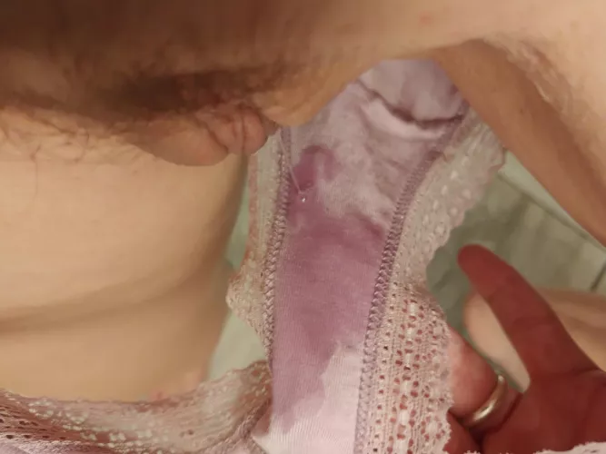 My pussy is very juicy today