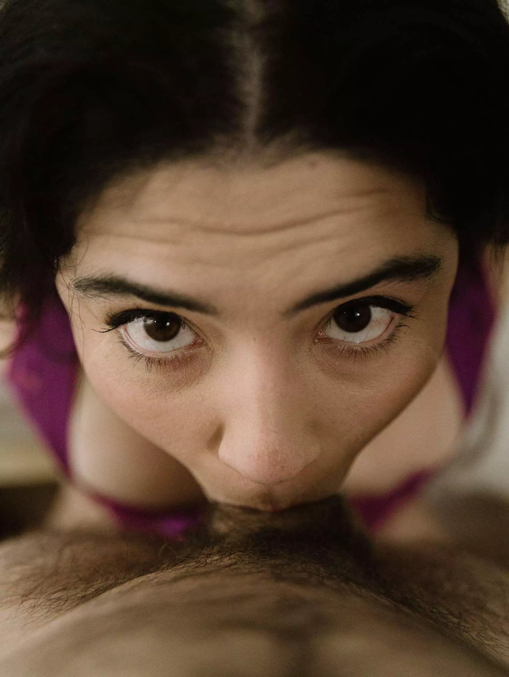 My throat training is going well