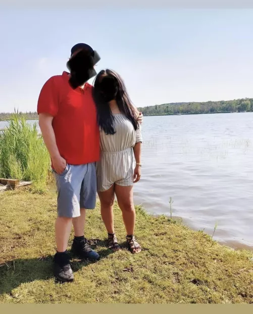 My wife is on a work trip with her boss and sent me this pic. I am a scared now.