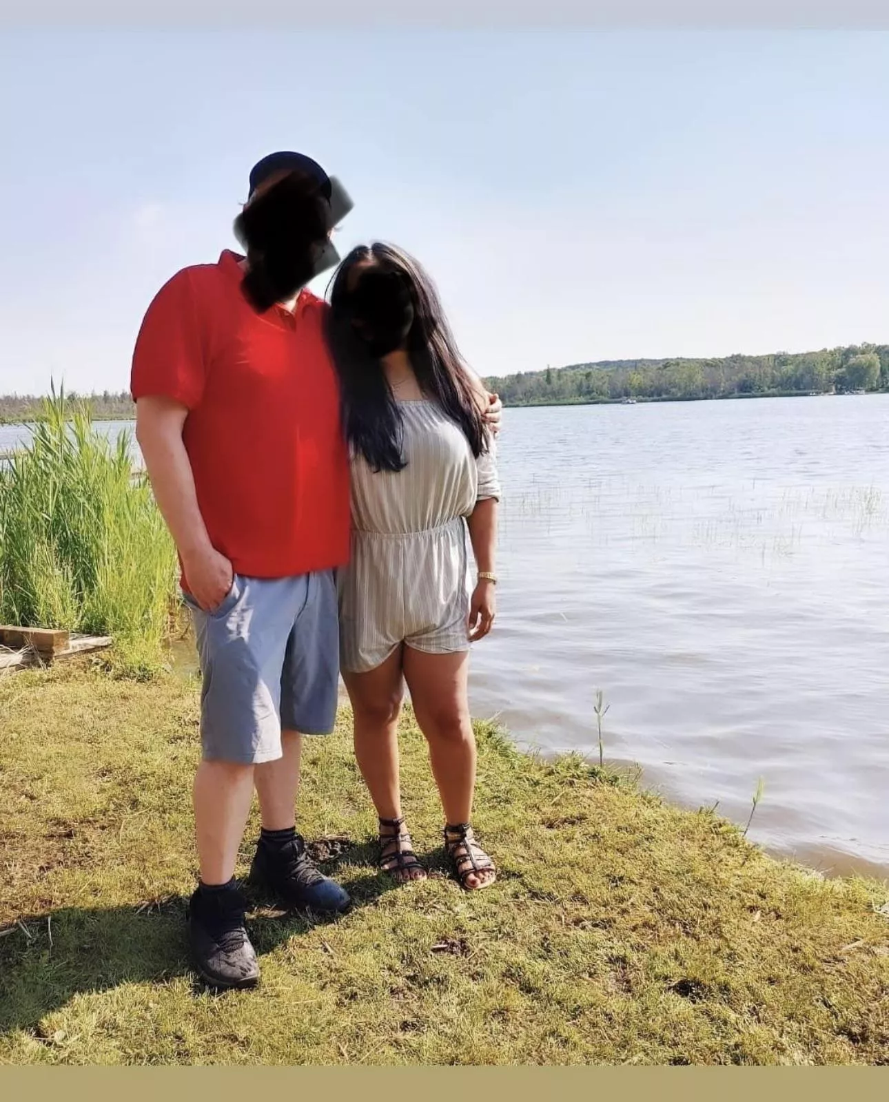 My wife is on a work trip with her boss and sent me this pic. I am a scared now.