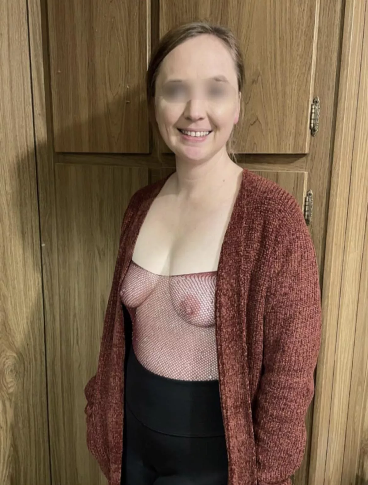 My wife’s outfit for her Tinder date tonight!