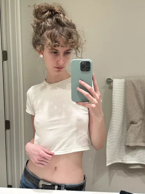 never made sense to wear a bra