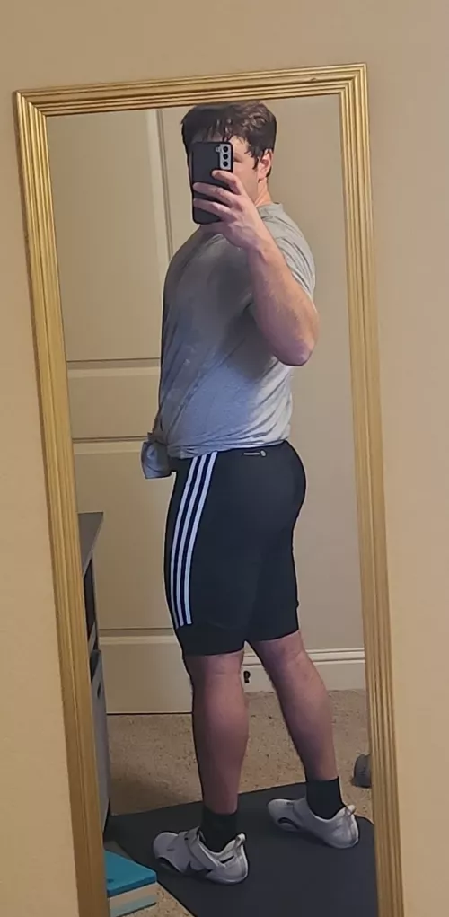 Peloton doing wonders for my legs and butt