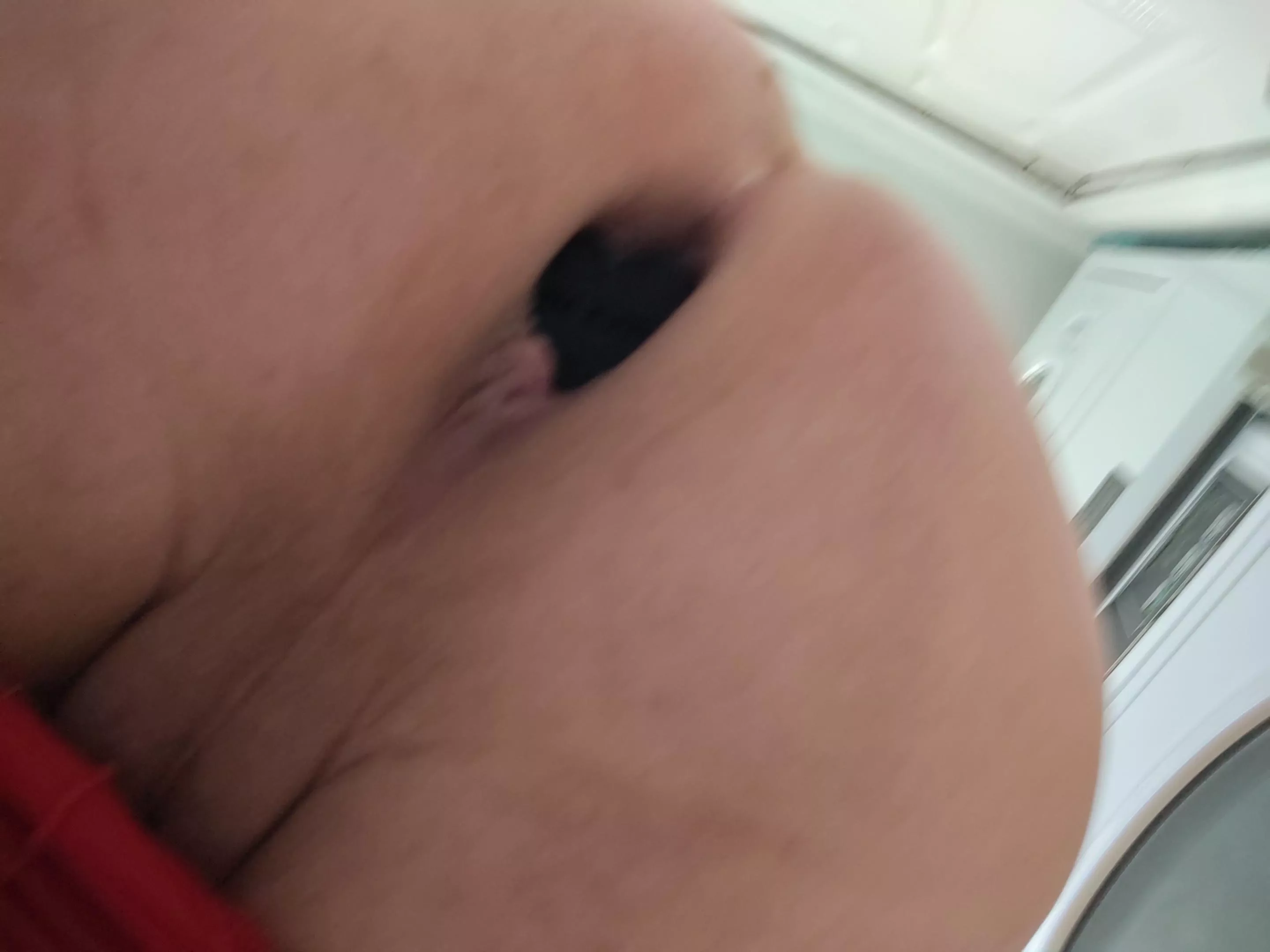 Plugged up in the apartment laundry room