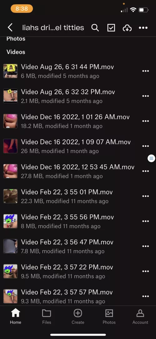 Pyt Big Ass and Tits Dropbox 80+ Videos dm for price