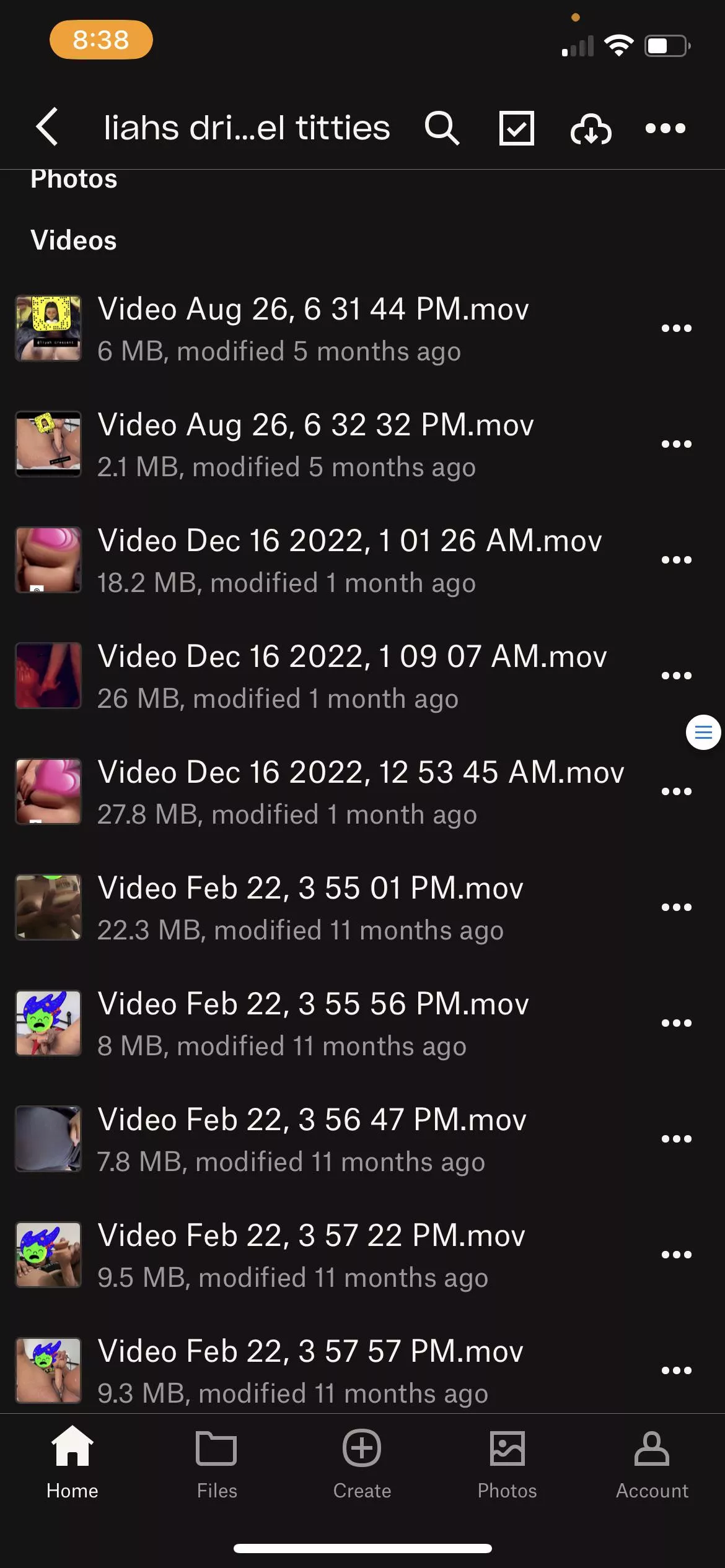 Pyt Big Ass and Tits Dropbox 80+ Videos dm for price