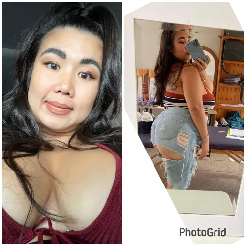 Real curvy Asian right here babe