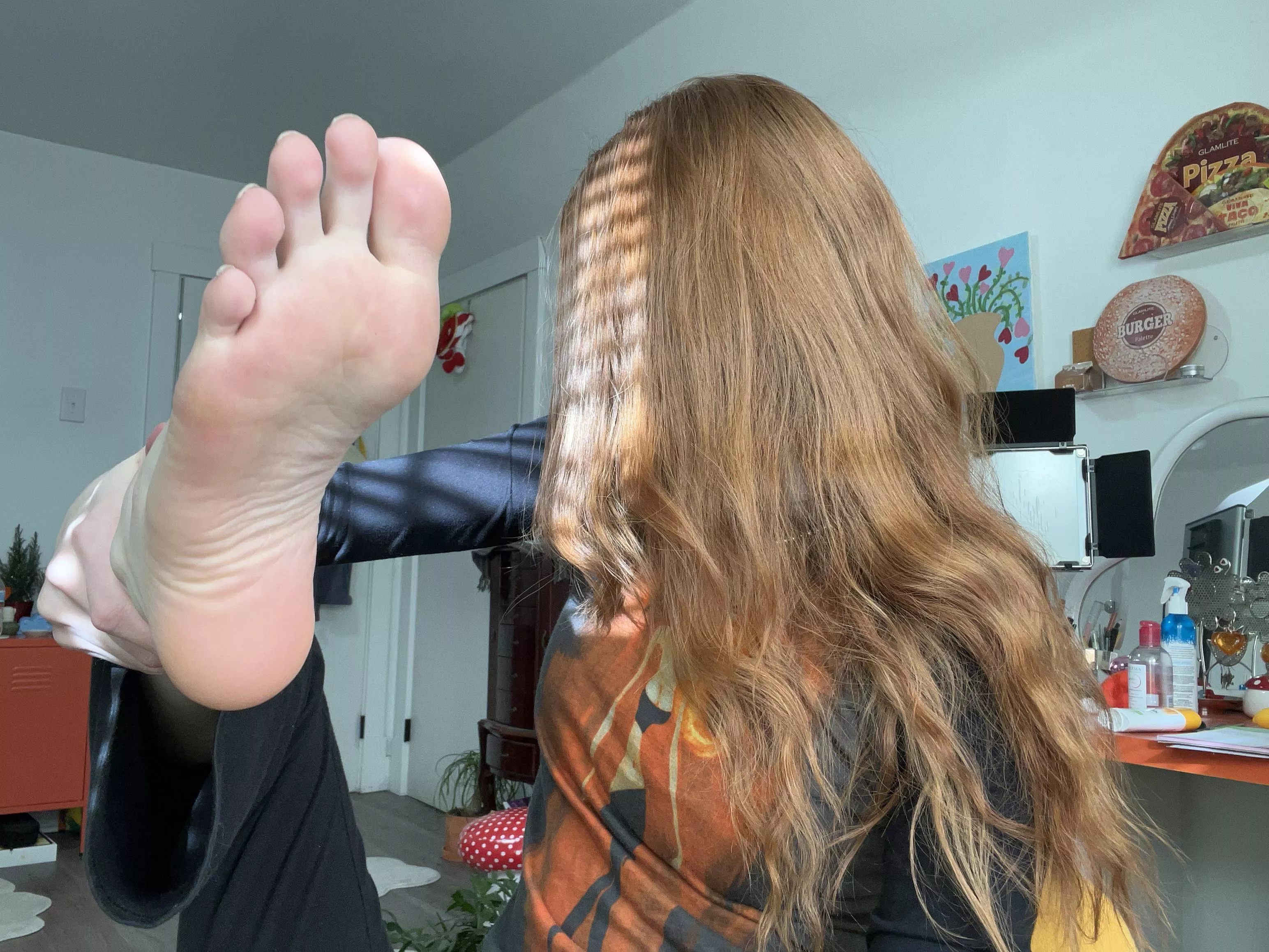 Redhead feet are the best