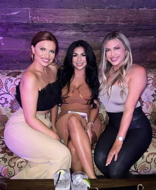 Sexy babes at the club