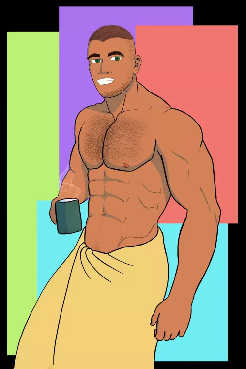 Still crap face and shadows, but body looks better, lol (@Ricard_Calvert)