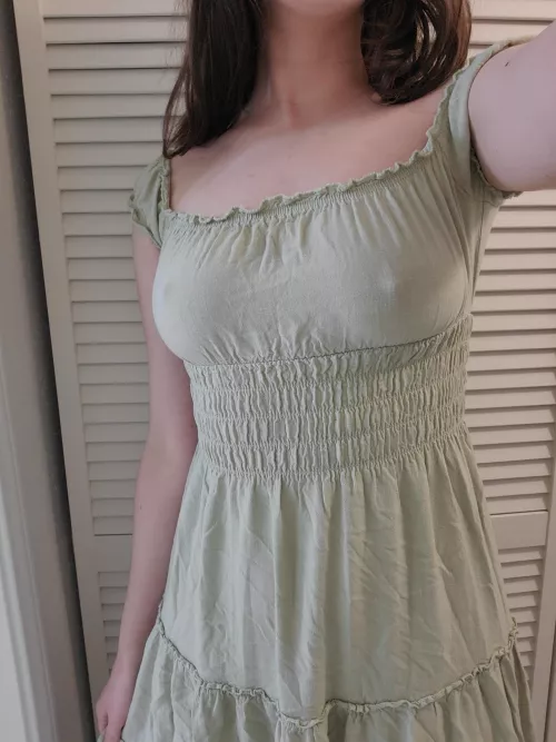 This dress is so innocent looking
