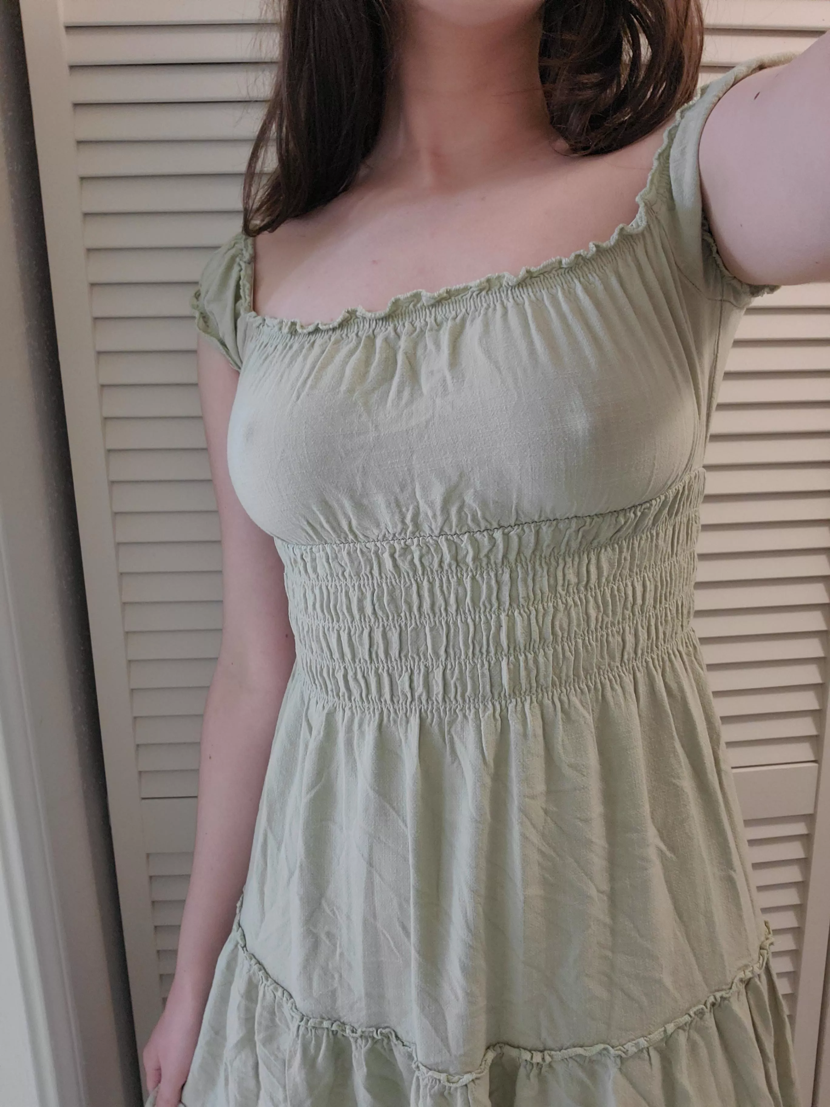 This dress is so innocent looking