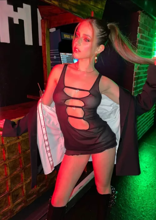 Tight or barely a dress?