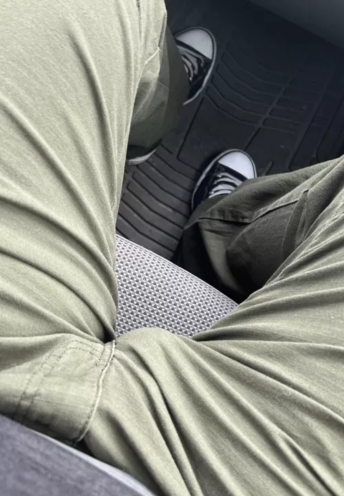 Toting around my little package today… hope everyone is having a great Sunday