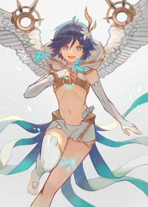 Venti being the angel he is (alca8811)