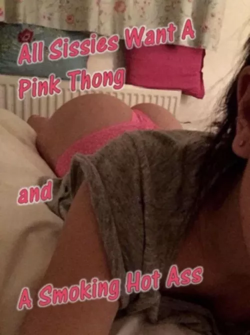 Wear pink panties right now 😍