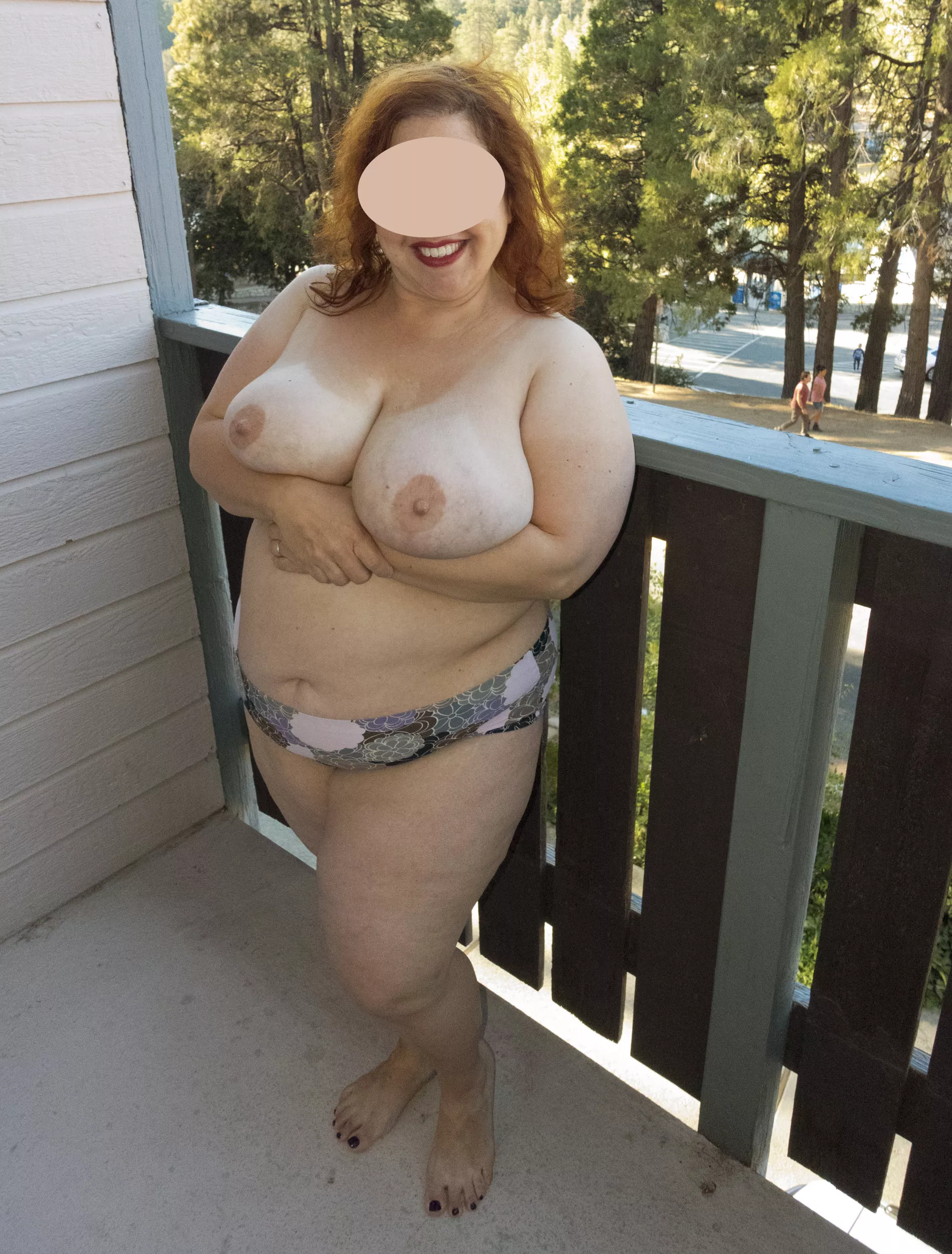 Weekend morning tits - what would you do with them?